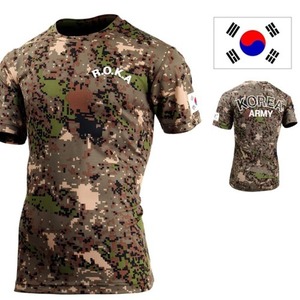 쿨 ROKA 군인 반팔 티셔츠