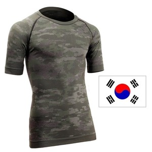 쿨 기능성 3D 반팔 군인 티셔츠