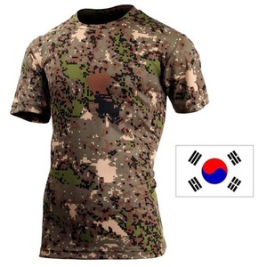 쿨 디지털 군인 반팔 티셔츠