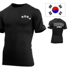 ROKA 군인 반팔 티셔츠